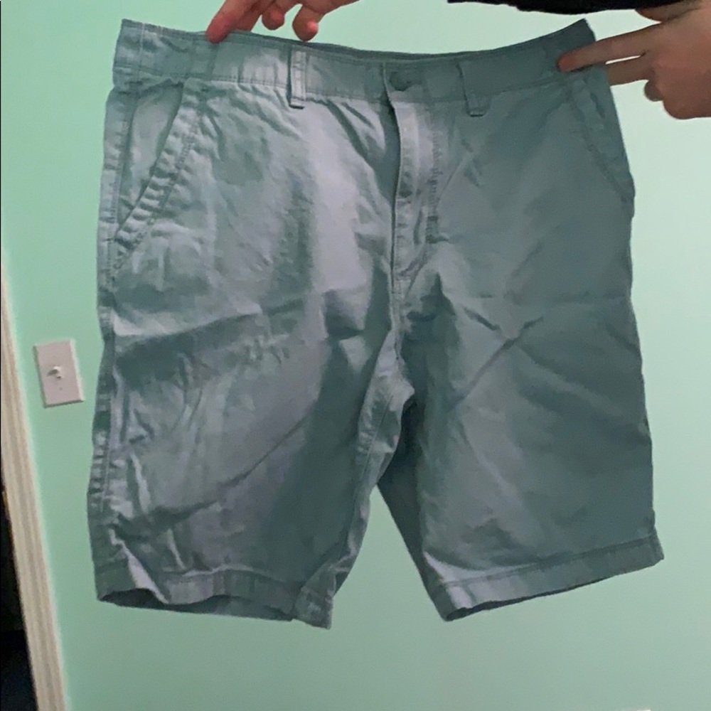 Blue shorts
